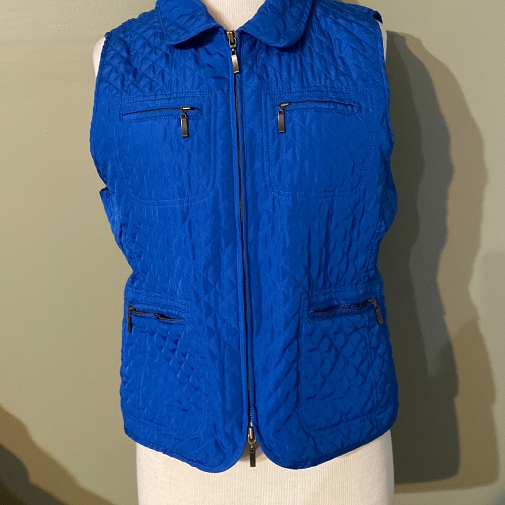 Blue vest